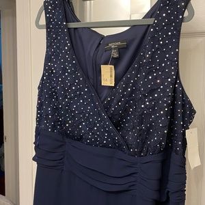 R & M RICHARDS Evening Dress and Lace Jacket | 22W PLUS SIZE